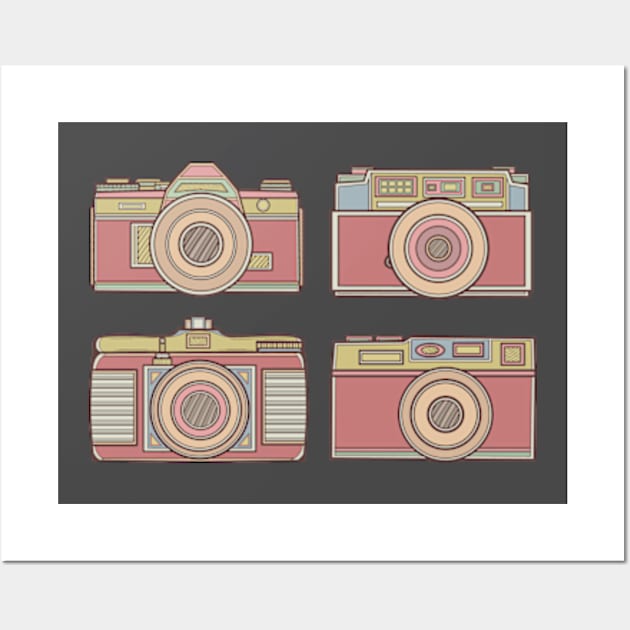 Cool Classic Camera Wall Art by milhad